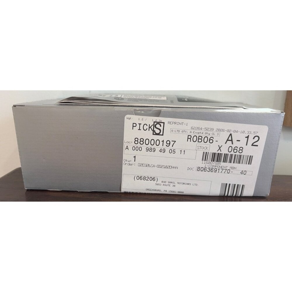 NWB Factory Sealed 1-Component Kit Sealing Windows Solid 1.2 lb Mercedes-Benz